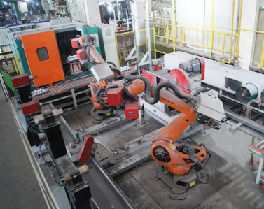 武汉机器人自动清理生产线